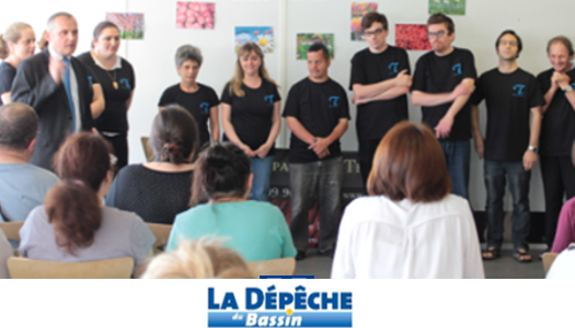 La dêpêche du Bassin - Après spectacle d'Audenge