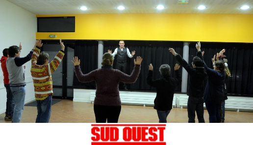 Sud Ouest: Le théâtre pour le handicap – Janvier 2016