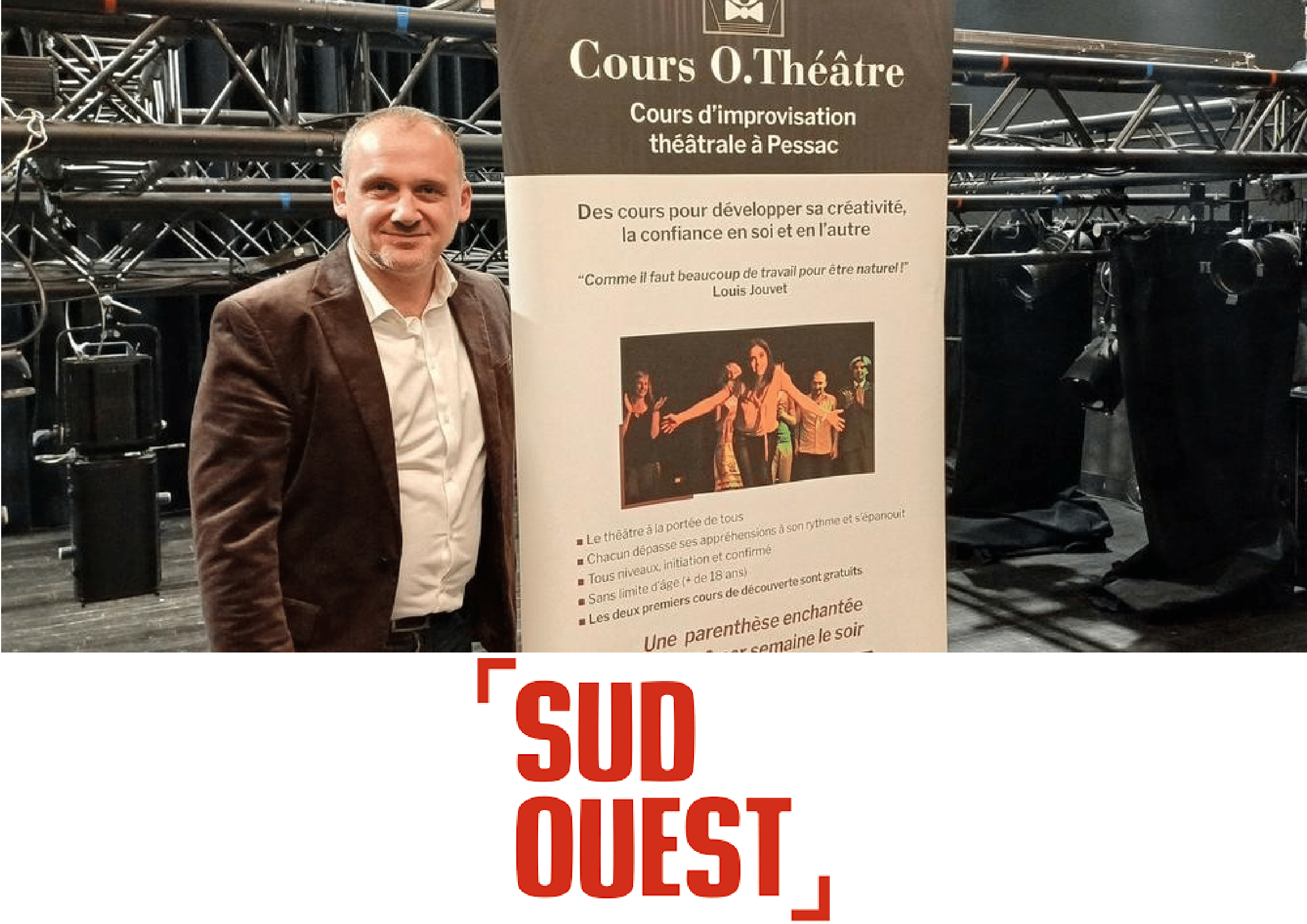 Sud Ouest - Théâtre d'improvisation inclusif pour comédiens aveugles
